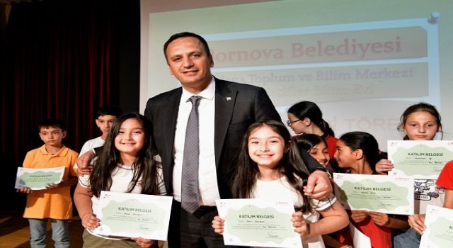 Bornova’da sertifika heyecanı...  