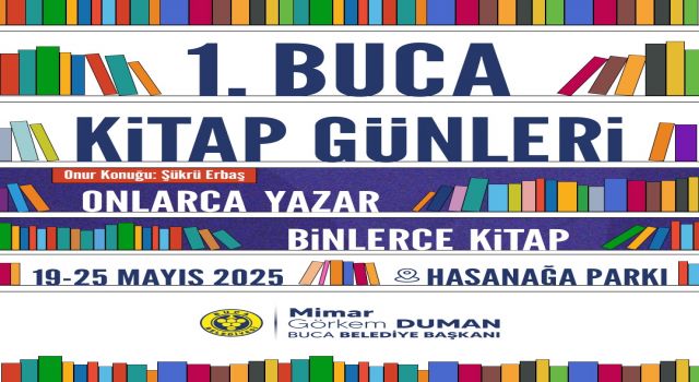 Buca’da “Onlarca Yazar, Binlerce Kitap” kitapseverleri bekliyor