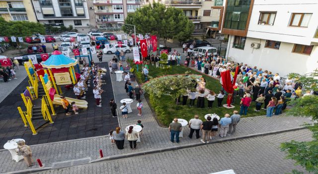 Karşıyaka Kent Konseyi Parkı’na coşkulu açılış