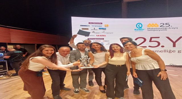 İzmir Mükemmelliği Arayış Sempozyumu’ndan ödülle ayrıldı