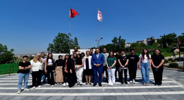 Ömer Eşki öğrencilere Kıbrıs’ı anlattı