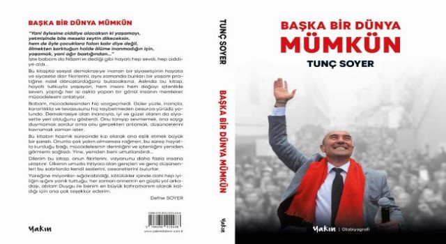 Soyer'in "Başka Bir Dünya Mümkün" kitabı yayımlandı