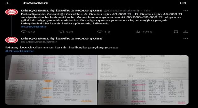 Tugay, bordro ile sendikanın 'düşük ücret' iddiasını yalanladı