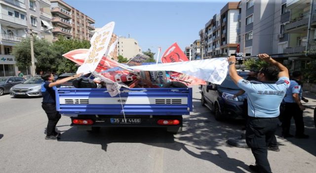 Karşıyaka’da işgal denetimleri devam ediyor