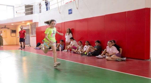 Karşıyaka’da sportif yetenekler keşfediliyor