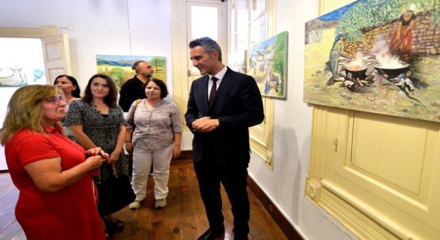 “Anadolu’dan” Sergisi Dramalılar Köşkü’nde açıldı