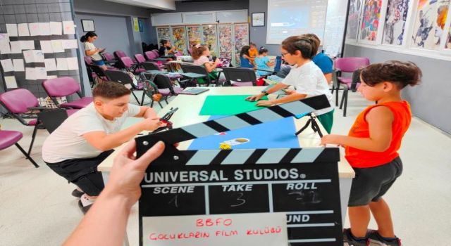 Bornova’da genç yeteneklere sinema yolculuğu