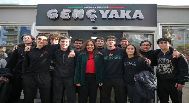 Karşıyaka’da coşkulu açılış: ‘Genç Yaka’ hizmette...