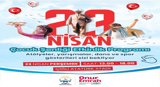 Çiğli’de miniklere bayram hediyesi: Çocuk Şenliği