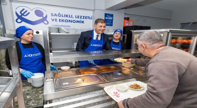 İzmir’de 25 liralık sofra Kent Lokantası'nda