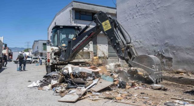 Bornova’da ayakkabı atıkları geri dönüşüme
