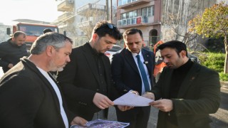 Başkan Eşki, çalışmaları yerinde inceledi