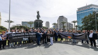 İzmirli gazetecilerden tutuklamalara protesto