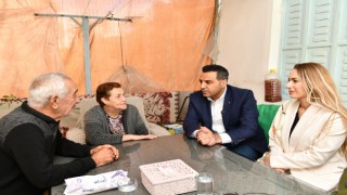 Başkan Yıldız'dan Leyla Teyze’ye bayram sürprizi