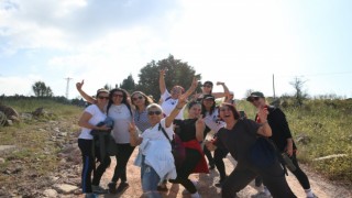 Çiğli'de doğaseverler Trekking etkinliğinde buluştu