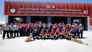 Çiğli İAOSB İtfaiye İstasyonu hizmete açıldı