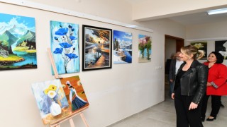 Kaklıç Sanat Akademisi’nin yıl sonu sergisi büyük ilgi gördü
