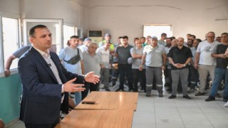 Başkan Eşki'den alev savaşçılarına teşekkür 