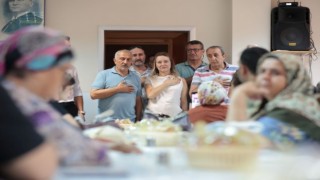 Başkan Mutlu birlik sofrasında canlarla bir araya geldi