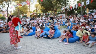Bayraklı Sokak Festivali’nde çocuklar doyasıya eğlendi