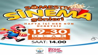 Çiğli’de Yarıyıl Tatili sinema ve eğlenceyle şenleniyor