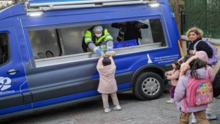 Minikler güne Büyükşehir’in menüsüyle başlıyor