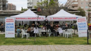 Bayraklı’da Sağlık Hizmeti vatandaşla buluştu