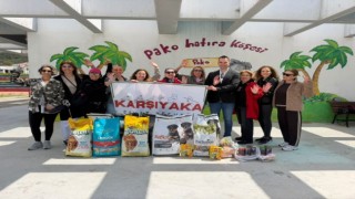 Karşıyaka Sanat Derneği’nden Sokak Hayvanlarına destek…